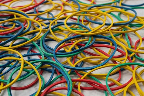 facts about rubber bands